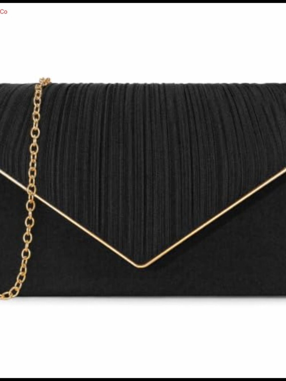 Glitter Envelope Clutch Evening Bag with Detachable Chain for Weddings